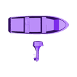 boat_and_motar_split_1-100.stl Simple boat and outboard