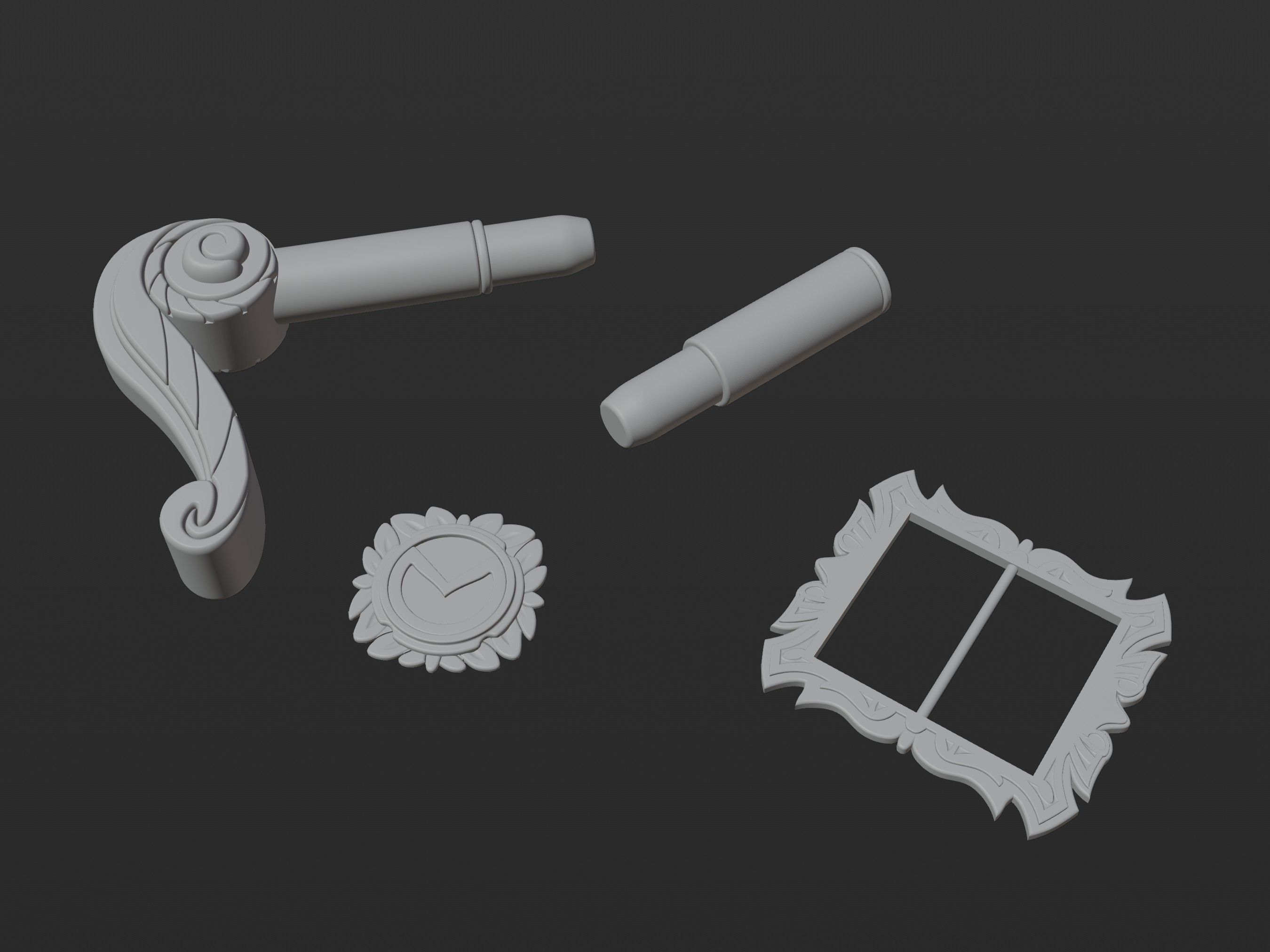 3D file Sir Bertrand Bell’s Accessories Critical Role・3D printer