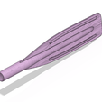 paddle-12 v4_stl-92.png Une vraie lame de pagaie pour un bateau à rames pour l'impression 3d cnc