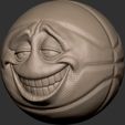 ret45w546.jpg Basketball ball with face