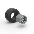 9.jpg Diecast dragster rear wheel Scale 1:25