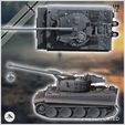4.jpg Panzer VI Tiger Ausf. E Bergetiger heavy engineering tank - Germany Eastern Western Front Normandy Stalingrad Berlin Bulge WWII