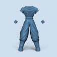 Main Render No Color 03.png Dragon Ball Goku - Outfit - Character Modeling