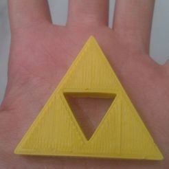 IMAG0403_preview_featured.jpg Download free SCAD file Triforce Keychain • 3D printable model, frankkienl