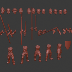Maa_v1.png Free STL file Men-at-arms Miniatures (new version)・3D printing template to download