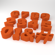 Copy_6_Copy_5_Copy_4_Vase0001.png Halloween candy bowl letters - Vase mode Quick printing