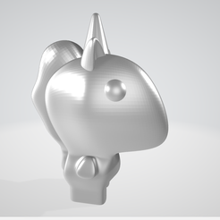 uniconrio1.png Archivo OBJ cute standing unicorn・Plan de impresión en 3D para descargar, amarey192