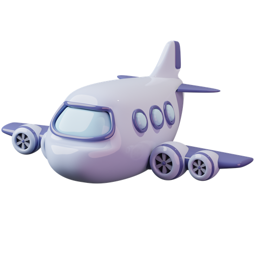 STL FILE - Airplane 3D model
