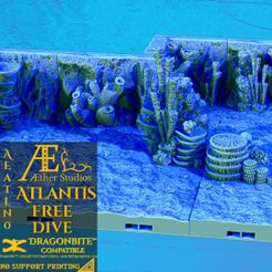 resize-aeatln0.jpg Free 3D file AEATLN0 – Atlantis Free Dive・3D printing template to download