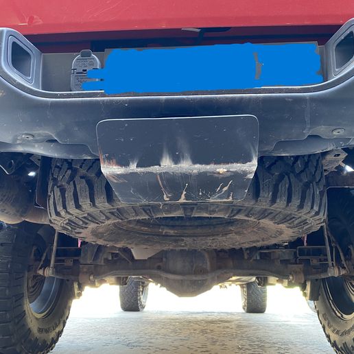 Hitch Skid Plate
