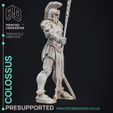 Colossus-5.jpg 3D file Colossus - Constructs - PRESUPPORTED - Illustrated and Stats - 32mm scale・3D printable model to download