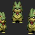 pikachu-cosplay-treecko-2.jpg Pokemon - Pikachu  Treecko Cosplay