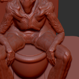 Devil-on-toilet-5.png Devil on toilet , book end and shadow play.
