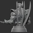 04.JPG Wolverine Bust - Marvel 3D print model 3D print model