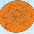 copos.png Spectral Metamorphosis: Gastly to Gengar 3D Coaster