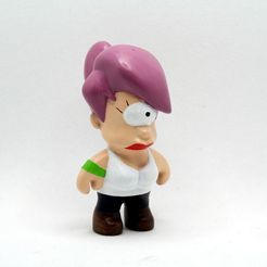IMG_2571_768.JPG Archivo STL gratuito Turanga Leela Chibi (de 'Futurama')・Idea de impresión 3D para descargar
