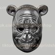b01wm.jpg Winnie The Pooh Halloween Mask 3D print model 3D print model