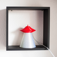 Capture d’écran 2017-02-24 à 18.17.31.png Archivo STL Lámpara UFO・Modelo para descargar y imprimir en 3D