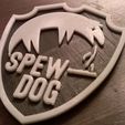 WP_20190102_17_43_10_Pro.jpg Spewdog Beer Mat / Drinks Coaster - Brewdog Parody