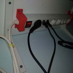IKEA Koppla power strip mounting brackets