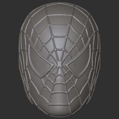 STL file SPIDER MAN TOBEY MAGUIRE MASK HEAD ANDREW GARFIELD STYLE