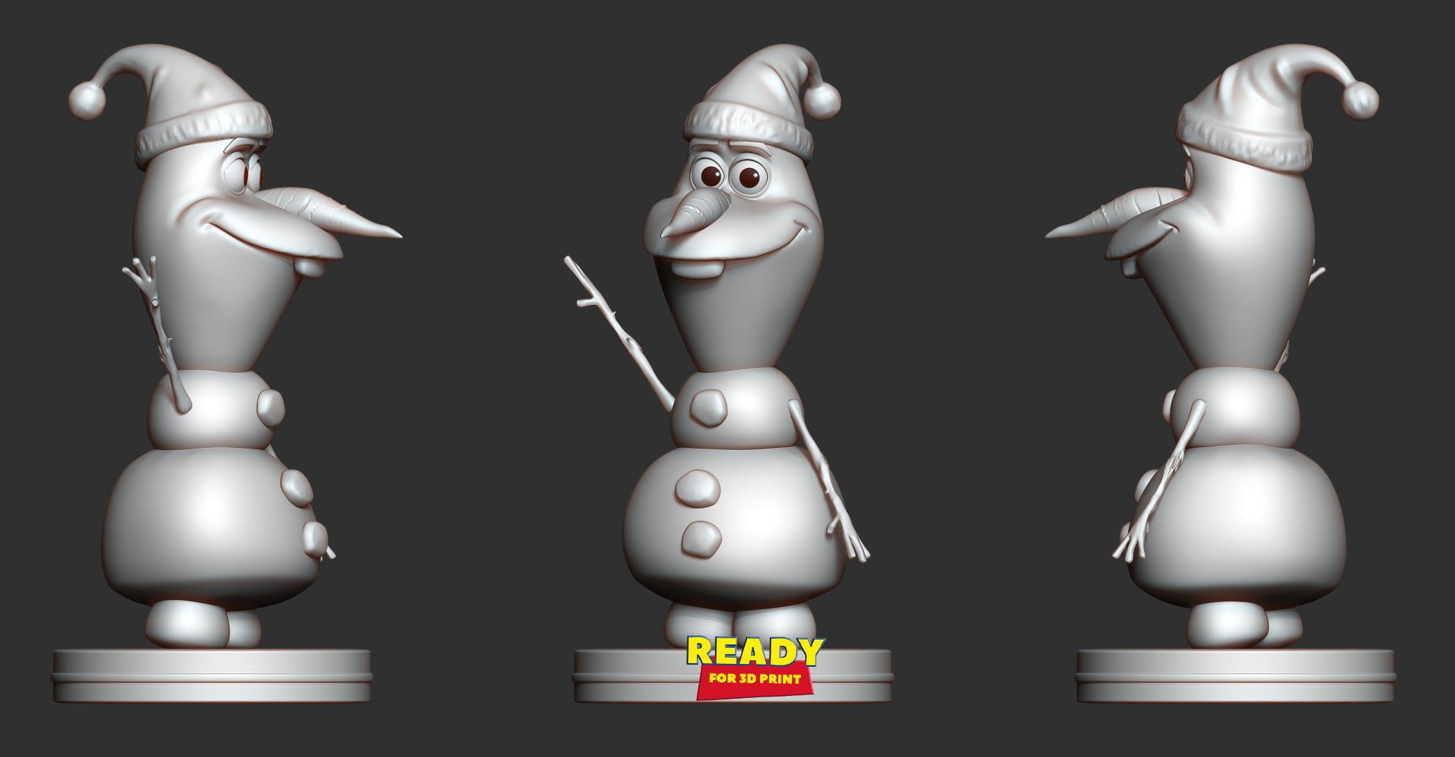 download file olaf frozen 2 fanart design to 3d print cults