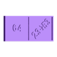 21.stl MATHEMATIC DOMINO GAME: Addition and Subtraction