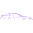 rx 8 2004.stl Wall Silhouette: Mazda - rx 8 2004