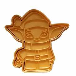 Yoda2.jpg Baby Yoda Cookie cutter