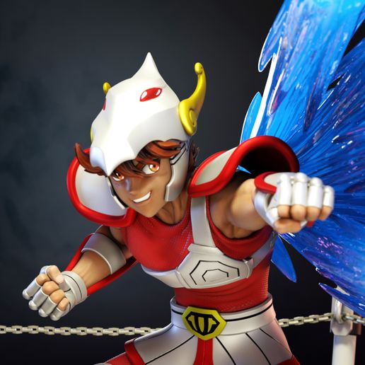 SAINT SEIYA PEGASUS SEIYA Anime Figure Bandai Saint Cosmo Memoir EUR 26
