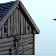 9.png Fichier STL Maison abandonnée avec tronc d'arbre (1) - Six Gun Sound Desperado Old Chronicles Gunfight Gutshot Blackwater Gulch・Design pour imprimante 3D à télécharger