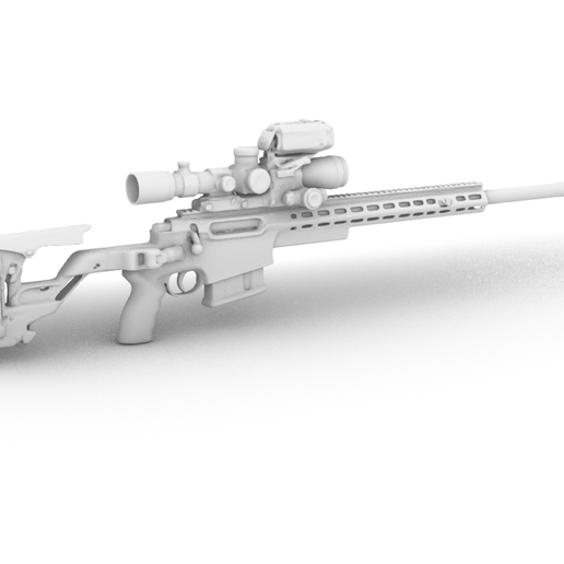 🔫 09 pa UK AXSR MIL Military-Spec Bolt-Action Sniper Rifle — Digital ...