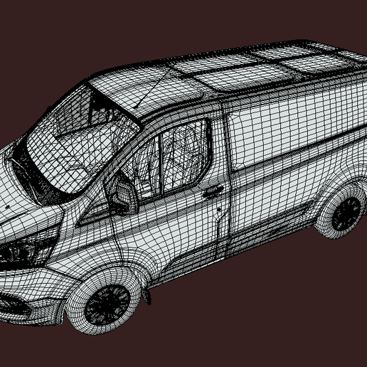 10.png Ford Transit Custom Red