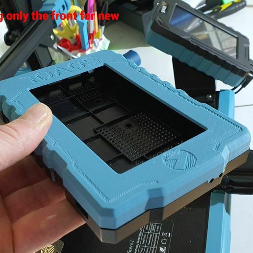 20231121_181113.jpg Sovol Klipper Screen cooling fan case SV07, SV07+, SV06, SV06 Plus