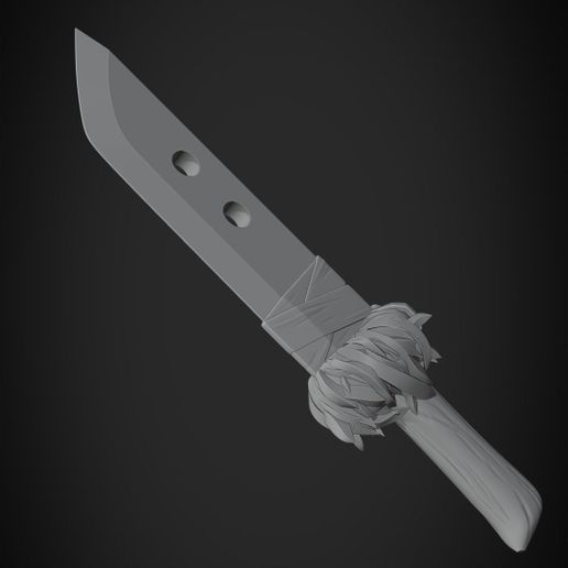 🔪 Jujutsu Kaisen Slaughter Demon Blade for Cosplay・ STL File for 3D ...