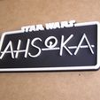 ahsoka-cartel-letrero-logotipo-pelicula-animacion-playstation.jpg Star Wars Ahskoda. Poster, Sign, Signboard, Logo, Animation Movie Poster