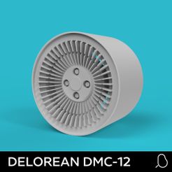 1.jpg STL file DeLorean DMC-12 wheels w/ tire 1:64・3D printer design to download
