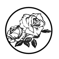 rosa-imagen.png Archivo STL Adorno de pared de rosas・Diseño imprimible en 3D para descargar