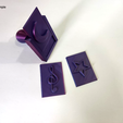 zzz-4.png Stamp 50 - Bat - Fondant Decoration Maker Toy