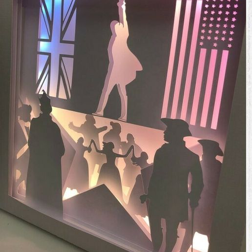 🔦 hamilton lightbox・ STL File for ・Cults
