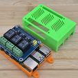 20250503_201644.jpg Raspberry Pi 5 - Waveshare 3x Relais HAT Housing by Nerdiy.de