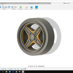 2020-04-05.png Archivo STL gratis Scalextric - Llanta para coches de slot・Plan para descargar y imprimir en 3D