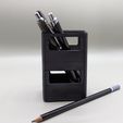 Pen-Organizer-1.jpg Stackable Industrial Pen Organizer (Modular Desk Organizer System)