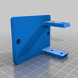 Eryone_BIQU_H2_Mount_No_drag_chain.png Archivo STL gratis Soporte Eryone Thinker BIQU H2・Modelo para descargar y imprimir en 3D