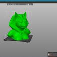 3DPrint1.jpg Craft cat goddess -Anubis- bust