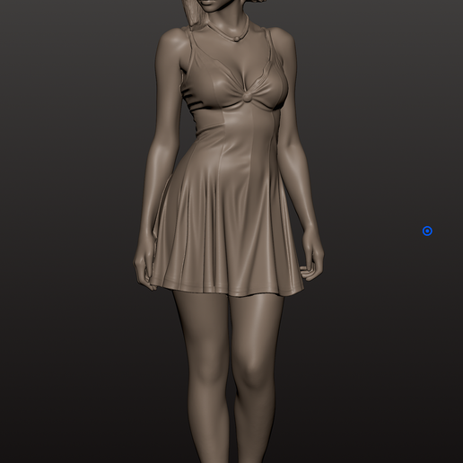 Beautiful woman - 3D model önizlemesi
