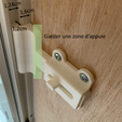 Loquet3D_Door_size.png Mobile air-conditioning panel fastener