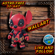 Astro-Free-3d-Art-1.png Deadpool Stitch Wallart (FREE)