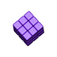 Rubik.stl 3D RUBIK CUBE 3x3