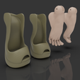 untitled.207.png 1 3d shoes / model for bjd doll / 3d printing / 3d doll / bjd / ooak / stl / articulated dolls / file